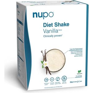 Nupo - Maaltijdshake - Vanille - 10 Porties - Caloriearm - Snel en gemakkelijk bereid