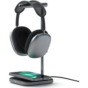 Satechi Headphone Stand & Wireless Charger - Space Grey