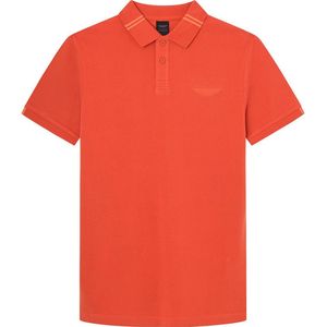 Hackett Hm563226 Polo Met Korte Mouwen Oranje M Man