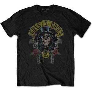 Guns N' Roses - Slash 85 Heren T-shirt - XL - Zwart