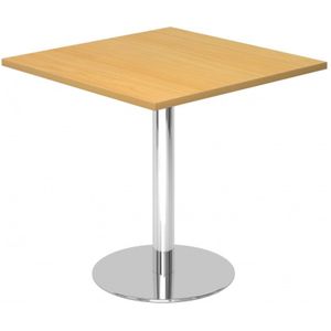 hjh OFFICE PRO Bistro F88Q C - Systeem conferentietafel Beuken / Chroom