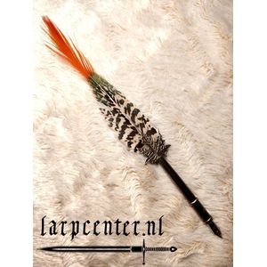 Larpcenter.nl - pen - Doop pen met veer fazant - LARP - live action role play