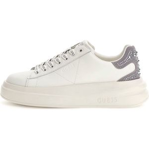 Guess Elbina Dames Sneakers - White Grey - Maat 41