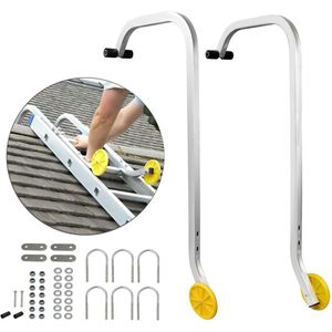 Universele dakhaak voor telescopische ladder - Aluminiumlegering - Dakadapter 093 m Ladder