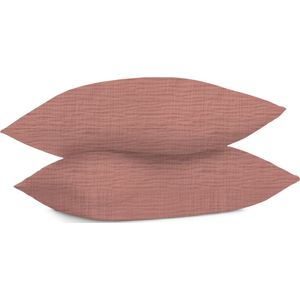 Dreamers Den Mousseline kussenslopen 60x70 Brique