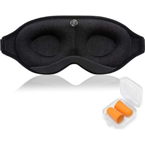 Equivera Slaapmasker - Oogmasker - Lichtblokerend - Verduisterend - Slapen - Voor Mannen en Vrouwen - Zacht - Kerstcadeau - Sinterklaas - Sinterklaas Cadeau - Cadeau Voor Vrouw - Cadeau Voor Man - Cadeau