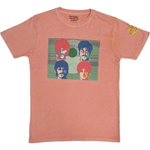 The Beatles - Yellow Submarine Magic Piano Heren T-shirt - 2XL - Roze