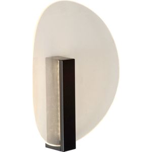 Lucide LAREDO - Wandlamp Binnen/Buiten - LED - 1x9W 2700K - IP54 - Zwart