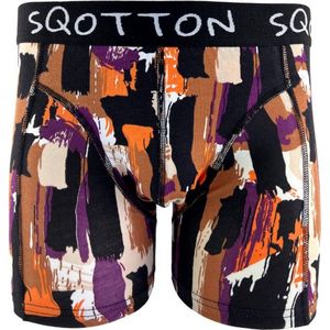 Boxershort - SQOTTON® - Vintage - Colorful - Maat XL