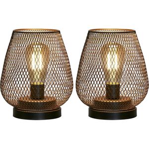 LED Waxinelichtjes op Batterijen - Set van 2 - Warm Wit Kaarslicht - Sfeervolle Decoratie voor Slaapkamer, Woonkamer en Valentijnsdag - Inclusief Afstandsbediening en Timerfunctie