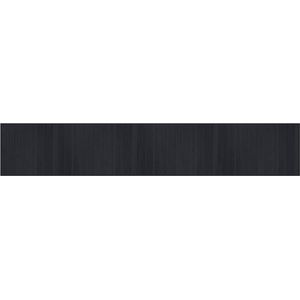 vidaXL-Vloerkleed-rechthoekig-70x400-cm-bamboe-zwart