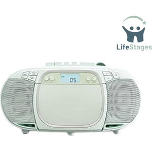 LifeStages - Cassette Speler - Stereo Geluidssysteem - Groen