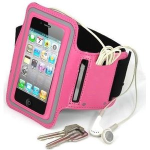 Sportarmband voor iPhone 4/4S & iPod touch 4 - Roze OP=OP