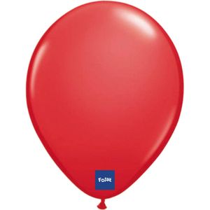 Folat - Folatex ballonnen Rood 30 cm 100 stuks