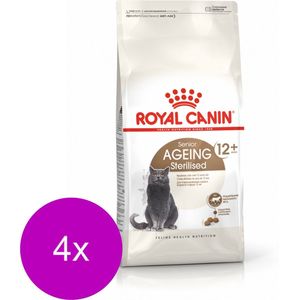 Royal Canin Ageing Sterilised 12+ - Kattenvoer - 4 x 4 kg