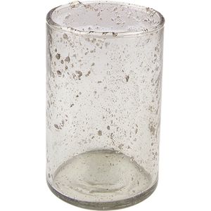 Clayre & Eef Vaas Ø 10x15 cm Glas Glazen Vaas