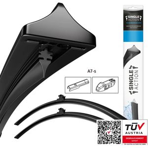 SingleAction Ruitenwissers | Opel Adam, bj 03.2013 - heden