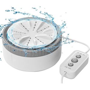 Draagbare mini-wasmachine met USB-voeding voor thuis en onderweg