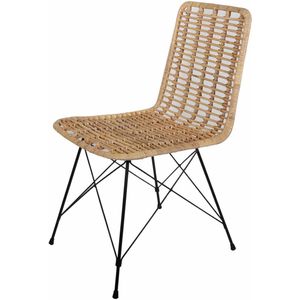 Rotan stoel Valencia natuur