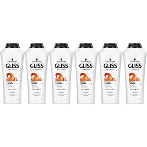 Gliss-Kur Shampoo – Total Repair 400 ml (6 stuks)