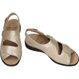 Solidus -Dames - beige - sandalen - maat 36.5