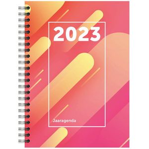 Jaaragenda 2023 A5 | Fotofabriek Agenda| A5 Jaaragenda met ringband | Weekagenda | Luxe omlegagenda | volwassenen