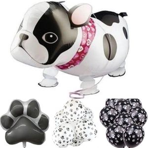 22-delige ballonnen set Bulldog - bulldog - franse - mops - hond - ballon - huisdier - decoratie