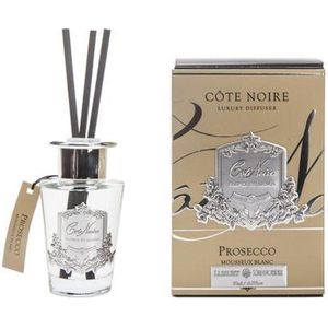 Geurstokjes Prosecco 90ml zilver - Cote Noire