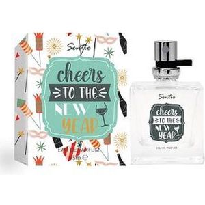 SENTIO Cheers To The New Year Eau de Parfum - Kerst - Kerstparfum - Miniparfum 15 ml - Jasmijn Geur - Vanille geur - Bloemig