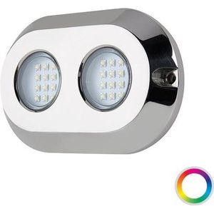 Apache PROLED Ultra Series - Duo - RVS 316L - onderwater LED Light - Super RGB  - IP68