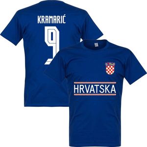 Kroatië Kramaric Team T-Shirt 2020-2021 - Blauw - L