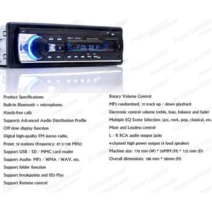 Autoradio MP3 Player 50Wx4 AUX, USB, SD, Bluethoot,Handsfree