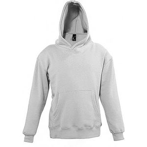 SOLS Kinderen/Kinderen Slam Hooded Sweatshirt (Grijze Mergel)