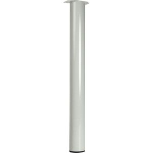 Wovar Tafelpoot Wit Rond Staal | 72 cm | Per Stuk