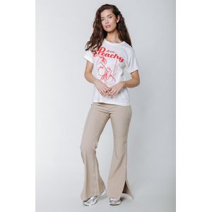 Colourful Rebel Tamar Slit Flare Pants- Maat S