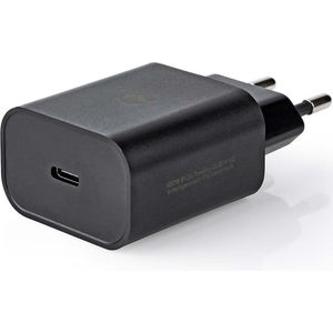 Nedis Oplader | PD3.0 20W | 1,67 A / 2,22 A / 3,0 A A | Outputs: 1 | USB-C™ | 20 W | Automatische Voltage Selectie
