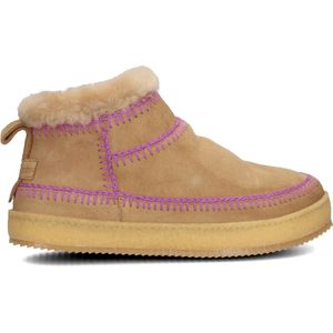 Laidbacklondon Nyuki Low Crochet Boots Dames - Cognac - Maat 38