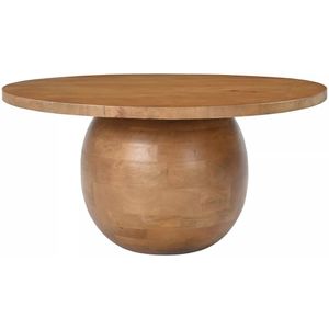 Vente-unique Salontafel van mangohout - Licht naturel - SELVINA