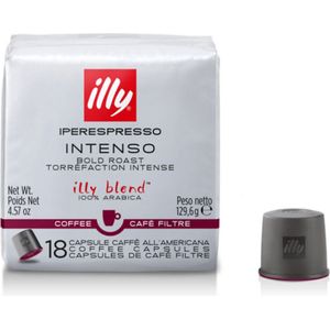 illy - Iperespresso filterkoffie Intenso 18 capsules