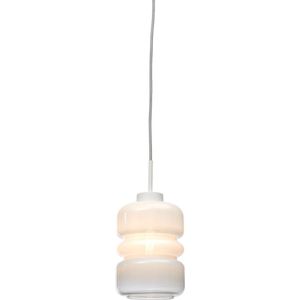 it's about RoMi Hanglamp Verona - Wit - 15x15x30cm - Modern - Hanglampen Eetkamer, Slaapkamer, Woonkamer