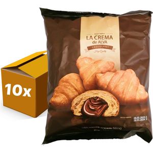 Croissant - La Crema - Cacaoroom vulling - 210g - doos 10 stuks