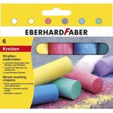 Eberhard Faber Stoepkrijt - 6 Kleuren - EF-526506