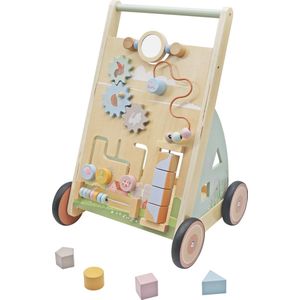 Bellettini® Attivo Loopwagen - Speelgoed 1 jaar - Baby Walker - Green