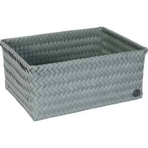 Open basket rectangular eucalyptus large