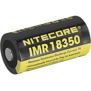 NiteCore IMR 18350 Oplaadbare Batterij - Li-ion 3.7 V 700 mAh