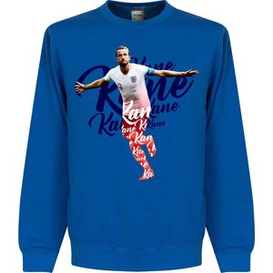 Kane Engeland Script Sweater - Blauw - Kinderen - 152