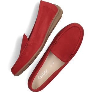 Gabor 440 Mocassins - Instappers - Dames - Rood - Maat 40,5