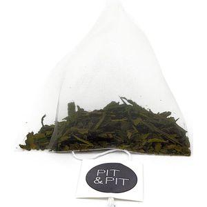 Pit&Pit - Groene thee Sencha Gyokuro in theezakjes box 20 pcs. - Lekkerste groene thee ter wereld - Sterke, subtiel pikante smaak