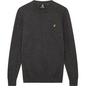 Lyle & Scott - Heren Sweaters Crew Neck Merino - Grijs - Maat S