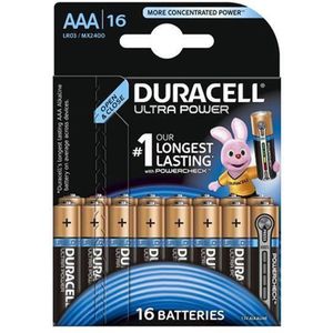 Duracell Ultra Power AAA  batterijen - 16 stuks